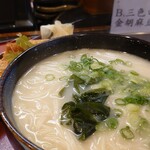 すしの貴伸 - 金胡麻豆乳温そうめん