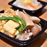 つくばね - [手前]あさり とうもろこし ごはん@税込700円