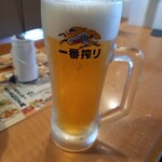 久兵衛屋 - 半額生ビール