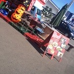 リーフ  バーガー - お店の外はハロウィンバージョン