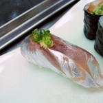 一鮨 - お代り　鯵