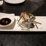 海幸 - チーズやっこ(わさびソース/490円)