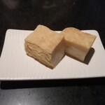 海幸 - サービスして頂いただし巻きたまご