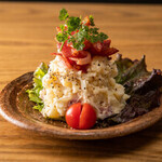 Potato salad with Kitaakari and Awaji onions