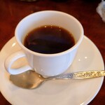 カフェヒロ - セットのドリンクはホットコーヒーに。