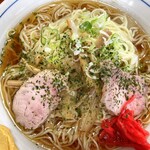 中華そば志のぶ支店 - 冷やし中華（２玉）