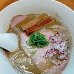 鶏そば煮干そば 花山 - 濃厚煮干しそば