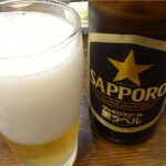 アジアン ダイニング フード エイト - 中瓶ビール