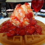 アイスクリームのマウンテンが素晴らしいです