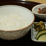 新ばし 笹田 - ご飯