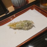 てんぷら 近藤 - オクラの花