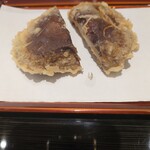 てんぷら 近藤 - 原木椎茸