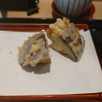 てんぷら 近藤 - 賀茂茄子