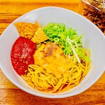 Menya Masara - チーズチリトマト汁なし担々麺