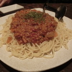 あかだ家 - 挽肉ミートスパゲティ