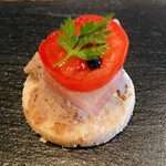 焼鳥YAMATO - 神戸・御影のマモンエ・フィーユのカナッペ