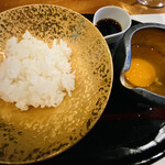 焼鳥YAMATO - 　卵かけご飯（白鳳卵”初っ子”）