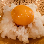 焼鳥YAMATO - 　卵かけご飯（白鳳卵”初っ子”）