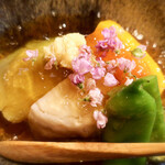 中善 - 賀茂茄子、カボチャ、さやインゲン