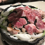 大衆ジンギスカン酒場 ラムちゃん - 肉をセット