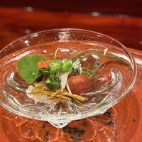 草喰 なかひがし - 鯉、天の川に見立てて