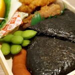 むすびむさし - むすび、ウインナー、枝豆ゾーン