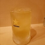 Kushiyuu Panko - 緑茶ハイ 400円