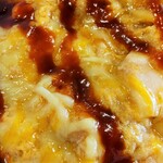 なか卯 - 甘辛チーズの親子丼