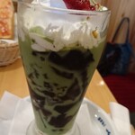 珈琲所コメダ珈琲店 - ジェリコ抹茶ミルク620円