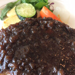 くまもと中央カントリークラブ - 赤牛手ごねハンバーグ