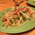 ラープと琥珀と時々煙り - ○タムバックフン（青パパイヤのソムタム）様