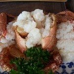 かに料理専門店 かに太郎 - 毛ガニの刺身