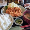 Goraku Iroha - 厚切りロースかつ定食（日替り定食）