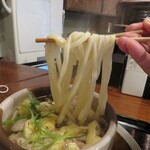 豚肉汁うどん べ - 麺