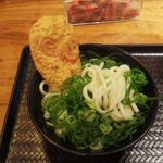 驛麺家 - 天ぷらうどん 麺の状態(2021.07.17)