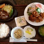Resutoran Seki Gyarari- - ハンから定食(ご飯大盛)
