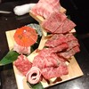 E-Go Sendai Gyuu Yakiniku Sushi Tabe Houdai Niku Juu Hachi - 仙台牛の色々盛り合わせ