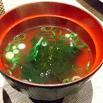 焼肉 蘭 - スープ