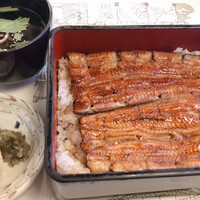 川越 いちのや - うな重菊　ご飯少なめ