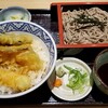 南部家敷 - ◆「天丼セット」◇半ざるそば