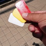 ラーメン二郎 - 白つけ麺、黄小ラーメン、赤ツナたまぶっかけポン酢