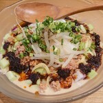 鶏ポタラーメンTHANK お茶の水 - 冷やしタンタン麺