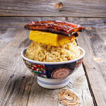 ドド～ンと！そびえる鰻玉丼