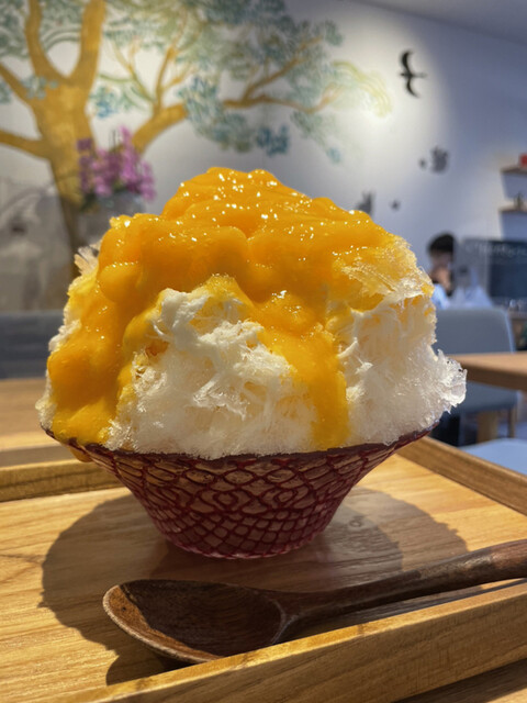 オダサガの天然氷のかき氷 と もちもち甘カヌレ By Light564 家のキッチン 小田急相模原 イタリアン 食べログ