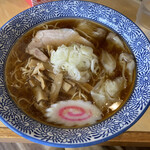 手打ちラーメン 清仁軒 - ワンタン麺＊醤油＊細麺 (940円)