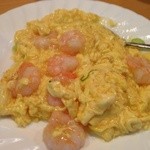 台湾家庭料理 福味香 - エビと玉子炒め(780円)