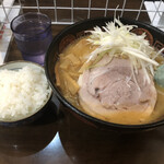 薄野 中村屋 - みそラーメン＋小ライス 