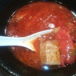 つけ麺 五ノ神製作所 - 濃厚な海老トマトスープ