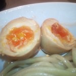 つけ麺 五ノ神製作所 - 味玉も完璧な仕上がり