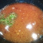 つけ麺 五ノ神製作所 - スープ割をあっさりで